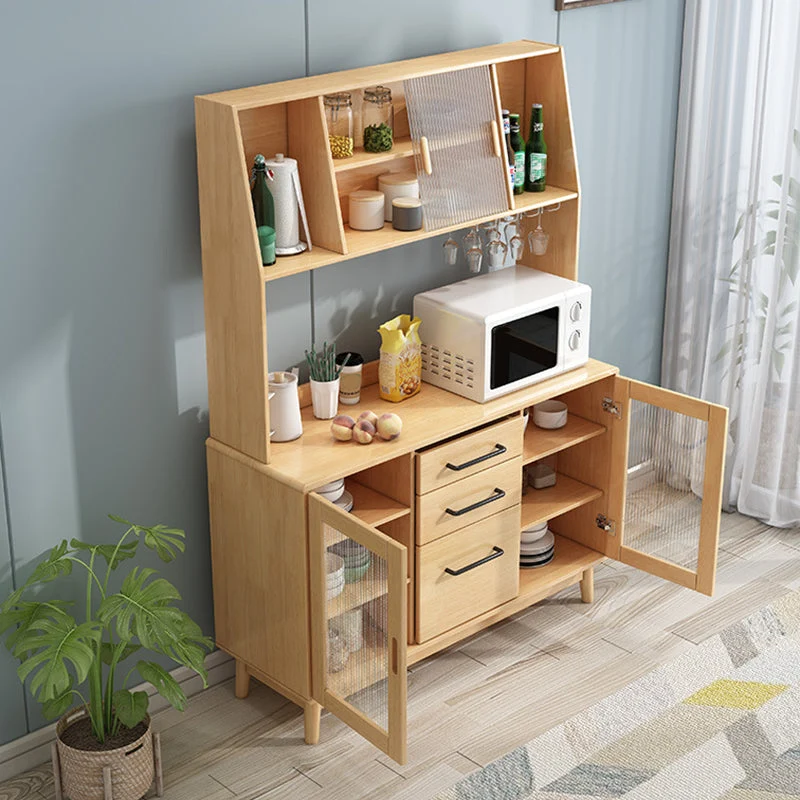 Modern Style Buffet Sideboard Eenkleurig Wood Sideboard Cabinets 31l