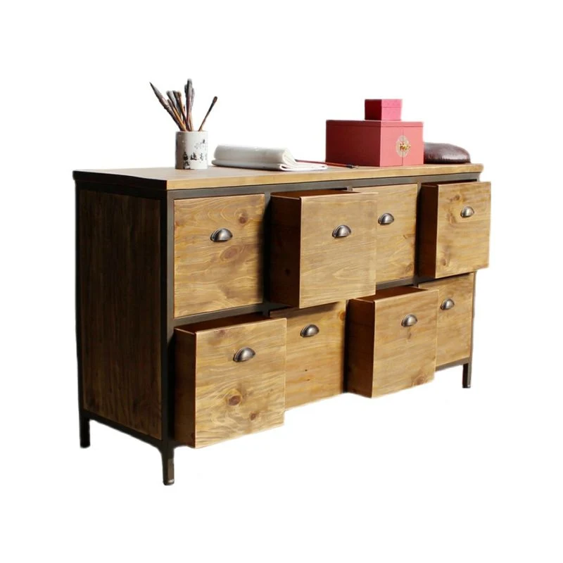 Modern Wood Buffet Sideboard Dining Room 29.5"H Buffet Server Ongewijzigd Wood 28l