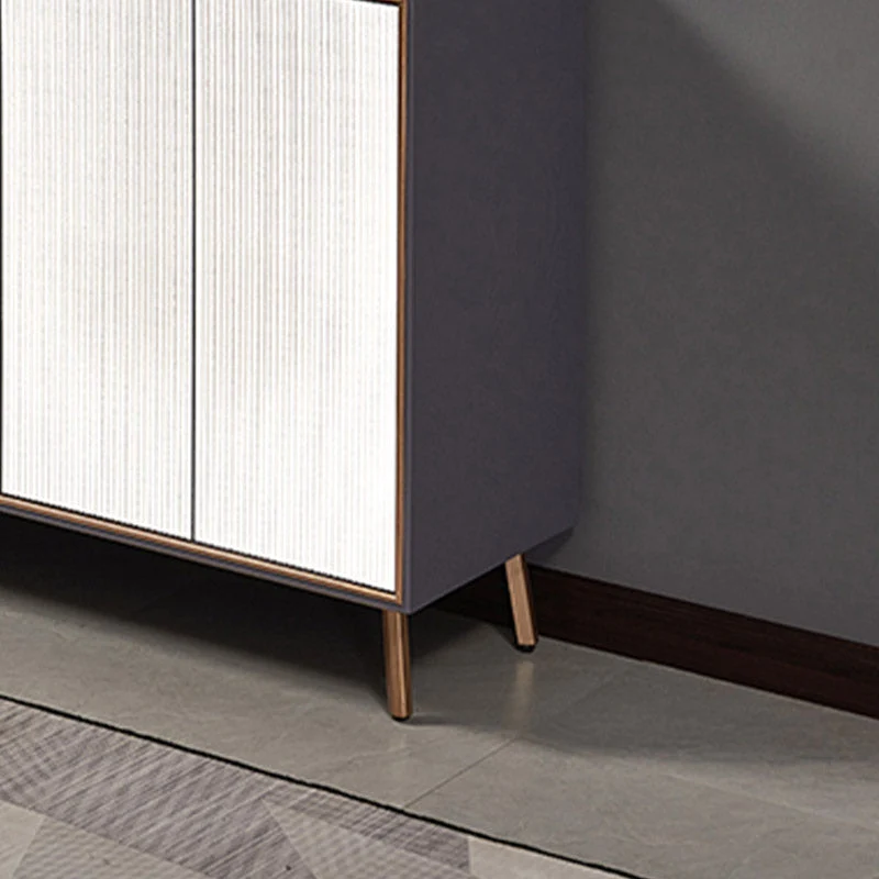 Premium Actueel Sideboard Table Wood Sideboard Cabinet - 59.01"L x 15.75"W x 35.43"H White