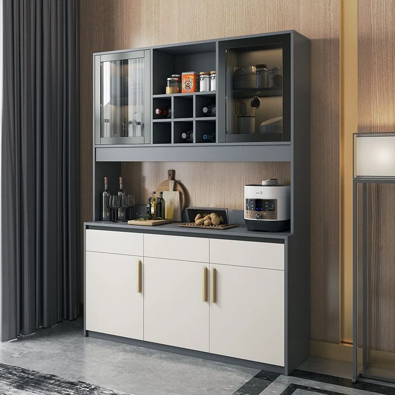Premium Contemporary Sideboard Engineered Wood Sideboard Door and Drawer Kitchen 39l