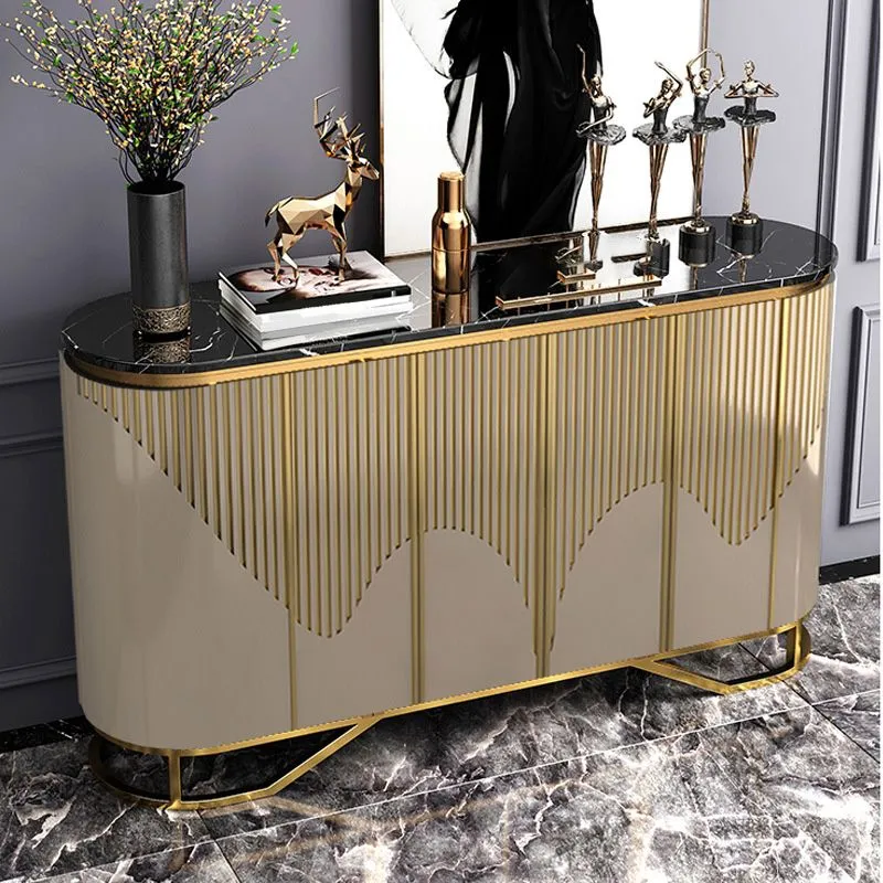 Premium Contemporary Sideboard Kitchen Stone Side Board Cabinets 47l