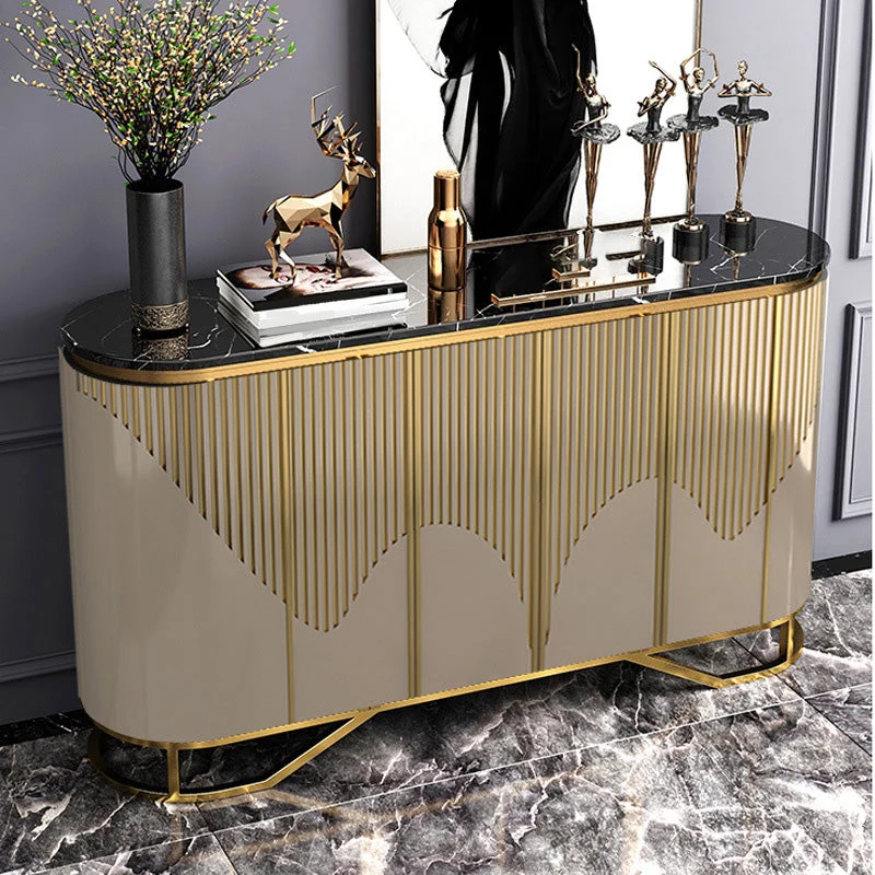 Premium Contemporary Sideboard Kitchen Stone Side Board Cabinets 47l