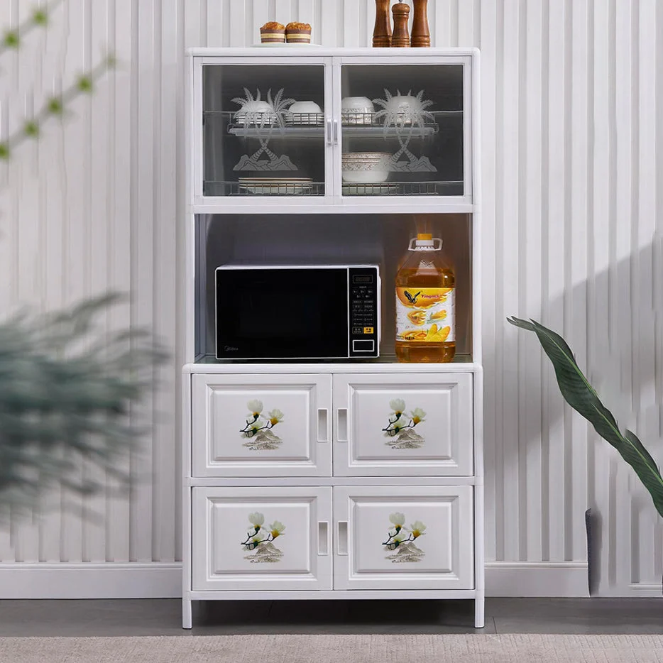 Premium Doors Metal Sideboard Strak Buffet Server Cabinet Storage Dining Room 23l