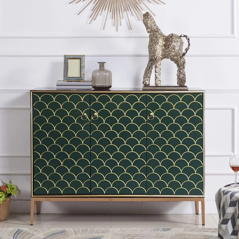 Premium Modern Style Buffet Table Massief Wood Side Board Cabinets 35l