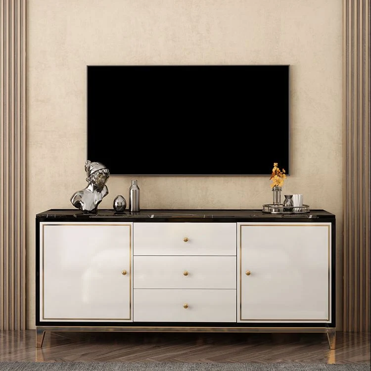 Rectangle Sideboard Verfijnd Storage Server Drawers and Doors | Uitbreidbaar | Eettafel 47l