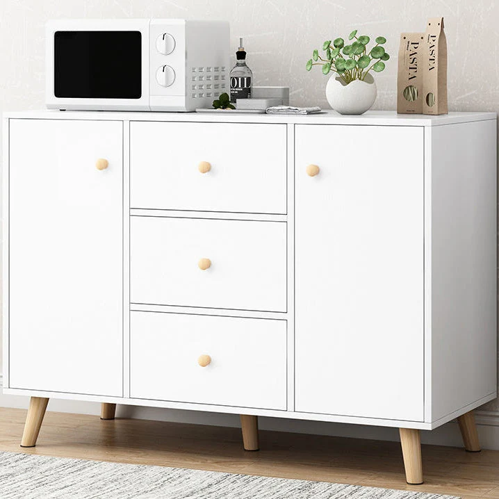 Rond Contemporary Style Sideboard Engineered Wood Sideboard Cabinet 24l