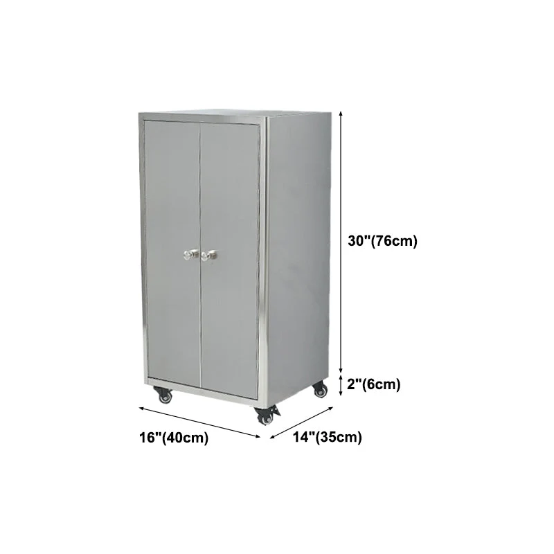 Stainless Steel Sideboard Cabinet Contemporain Server Cabinet Storage kitchen Https