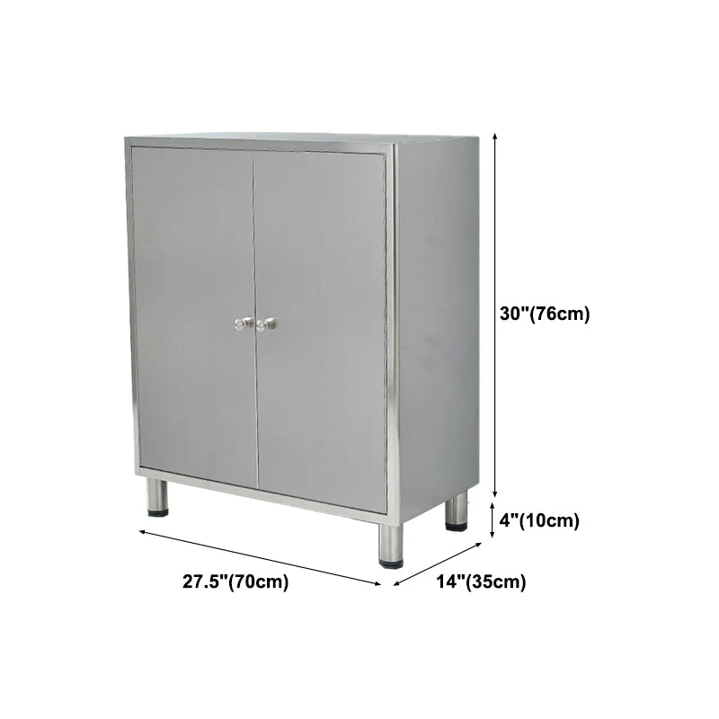 Stainless Steel Sideboard Cabinet Hedendaags Server Cabinet Storage kitchen Https