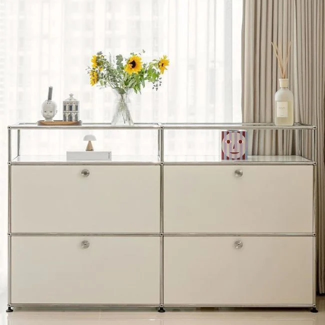 Stainless Steel Sideboard Contemporary Sneeuwwit Dining Sideboard Living Room 20l