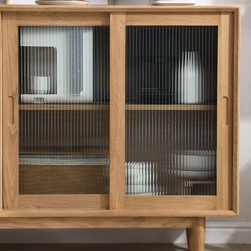 Stevig Wood Buffet Table Modern Sideboard Cabinets and Drawers 51l