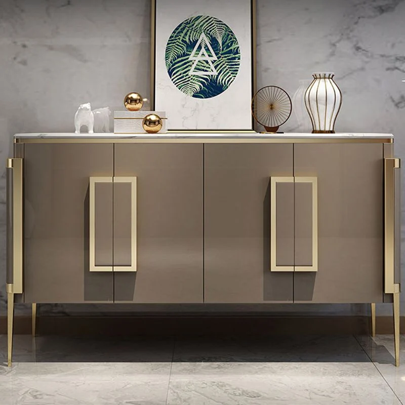 Stijlvol Modern Contemporary Buffet Sideboard Stone Side Board Cabinets 47l