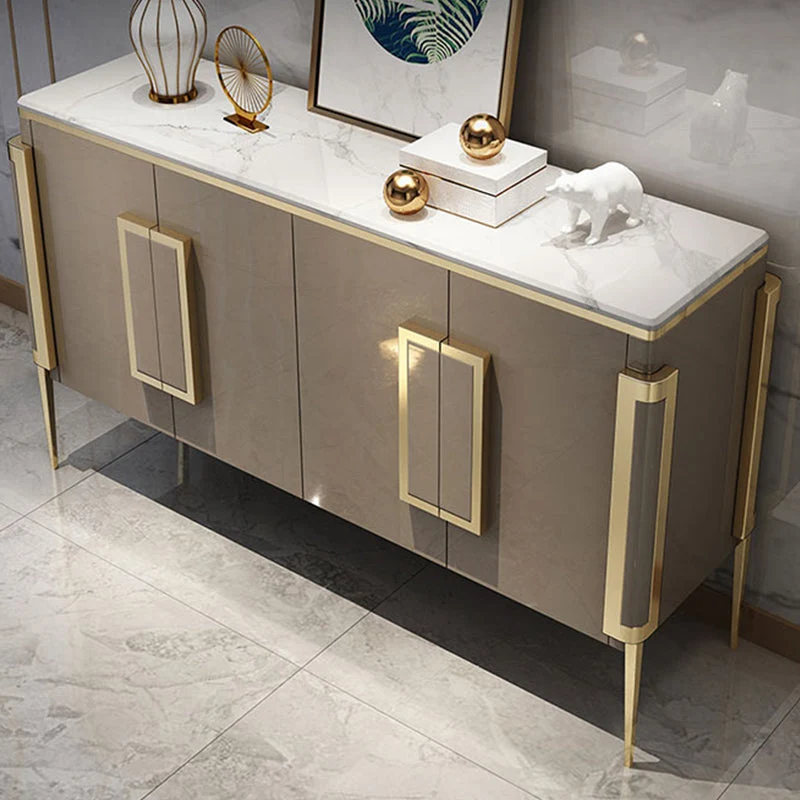 Stijlvol Modern Contemporary Buffet Sideboard Stone Side Board Cabinets 47l