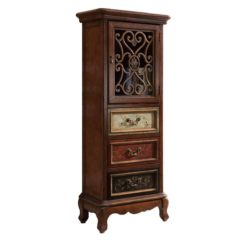 Stijlvol Modern Glam Style Buffet Sideboard Wood Server Door and Drawer 25