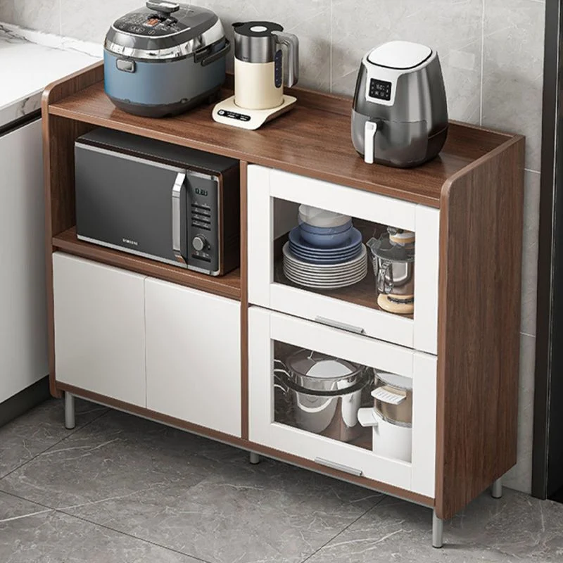 Strak Style Side Board Wood Sideboard Door Kitchen met Blad Keramiek 20l