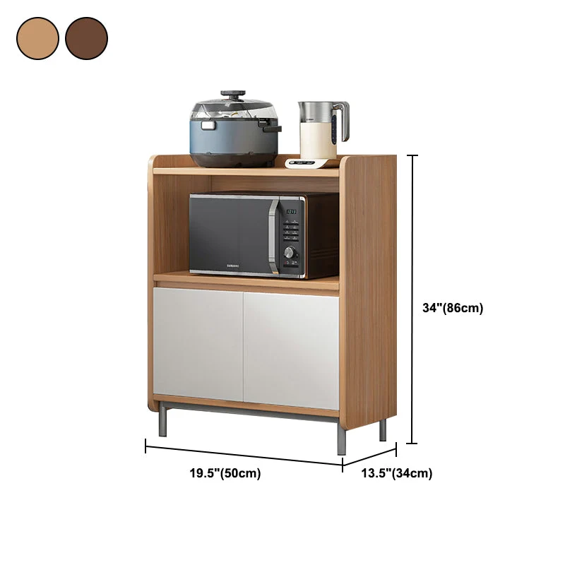 Strak Style Side Board Wood Sideboard Door Kitchen met Blad Keramiek 20l