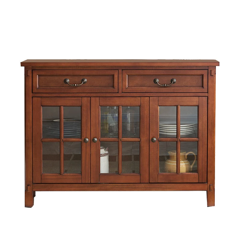 Strak Wood Sideboard Buffet 2 Drawers Cabinets Buffet Sideboard 48l