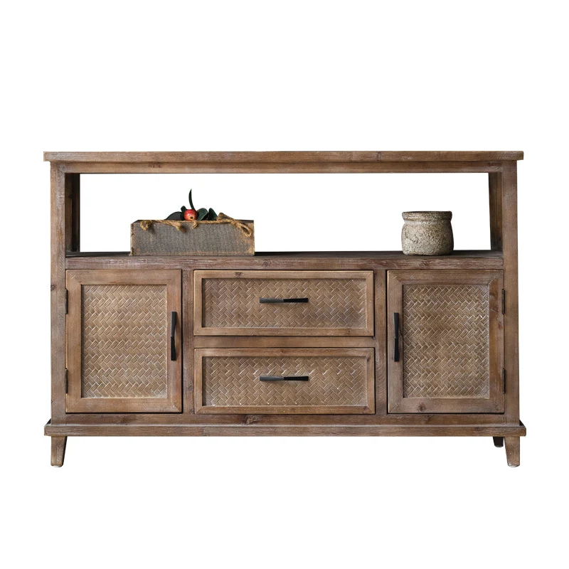 Traditional Natuurhout Dining Server Open Storage Sideboard Dining Room Https