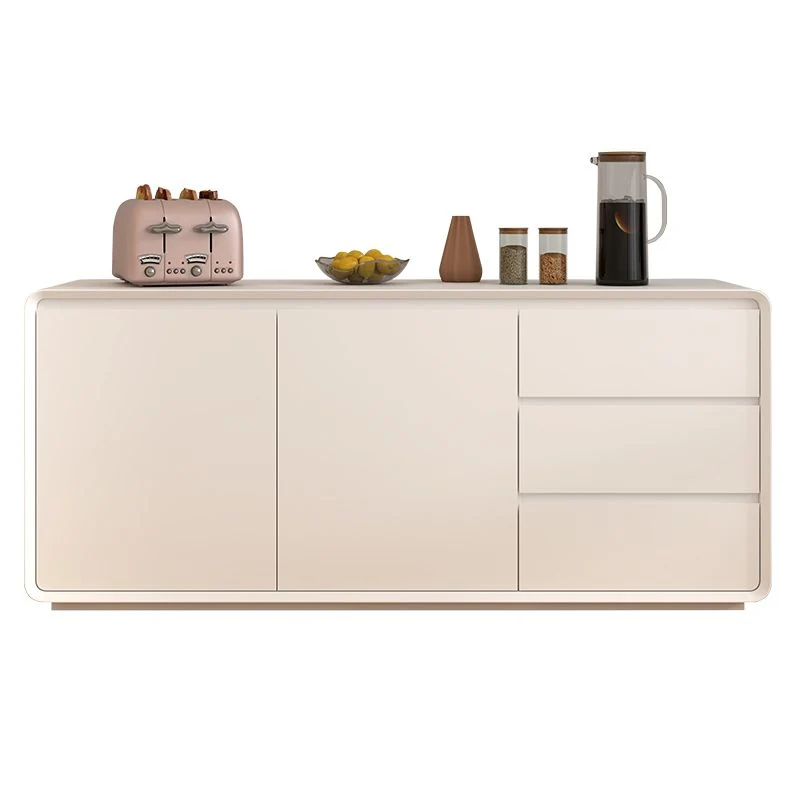 Uitbreidbaar Contemporary Style Wood Sideboard Cabinet Cabinets and Drawers 47l