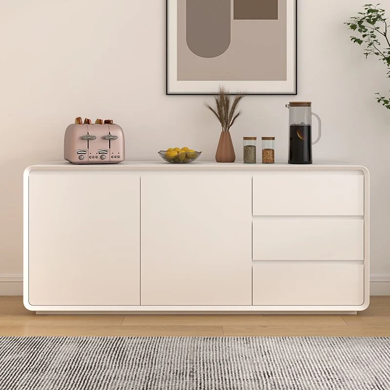 Uitbreidbaar Contemporary Style Wood Sideboard Cabinet Cabinets and Drawers 47l