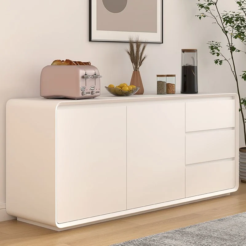 Uitbreidbaar Contemporary Style Wood Sideboard Cabinet Cabinets and Drawers 47l