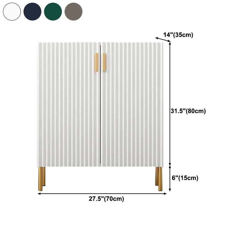 Uitbreidbaar Glam Sideboard Artificial Wood Door Living Room and Kitchen 23