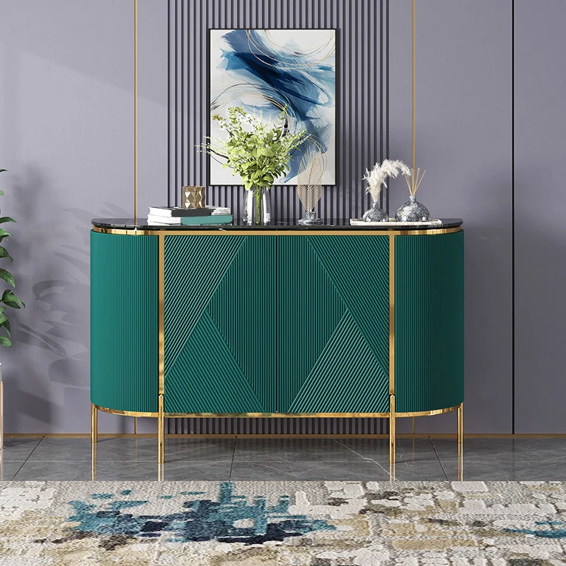 Uitschuifbaar 35.43"H Sideboard Glam Style Sideboard Buffet Living Room and Kitchen 47l