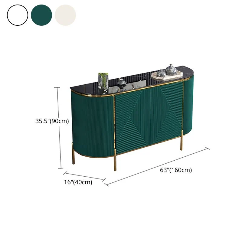 Uitschuifbaar 35.43"H Sideboard Glam Style Sideboard Buffet Living Room and Kitchen 47l