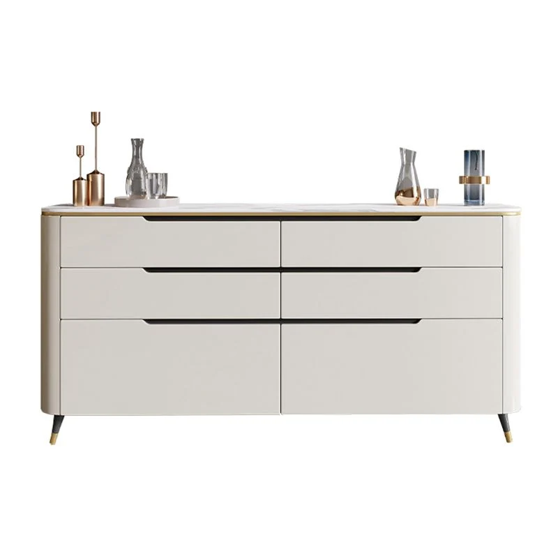 Uitschuifbaar Contemporary Sideboard Buffet Stone Sideboard Table Drawers Kitchen 47l