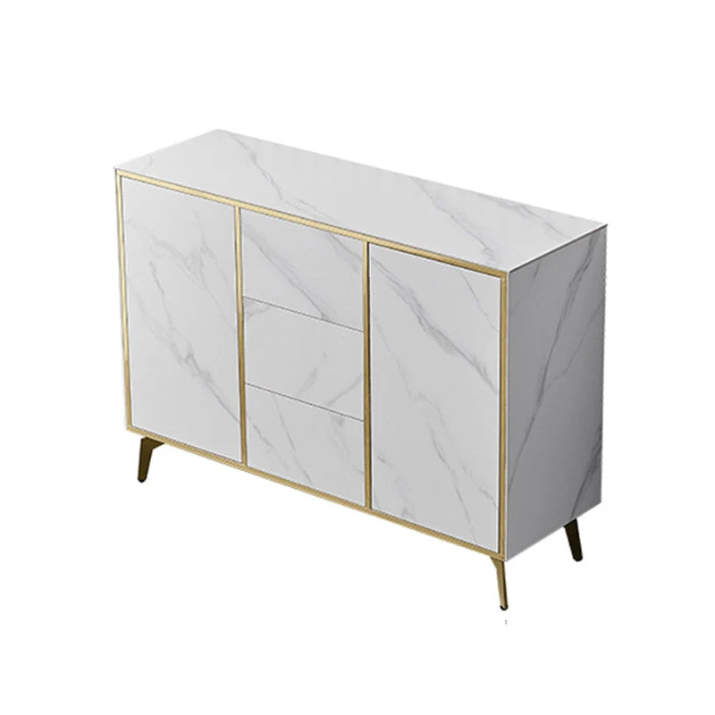 Uitschuifbaar Contemporary Sideboard Table 3 Drawer Sideboard Cabinet Kitchen 47l