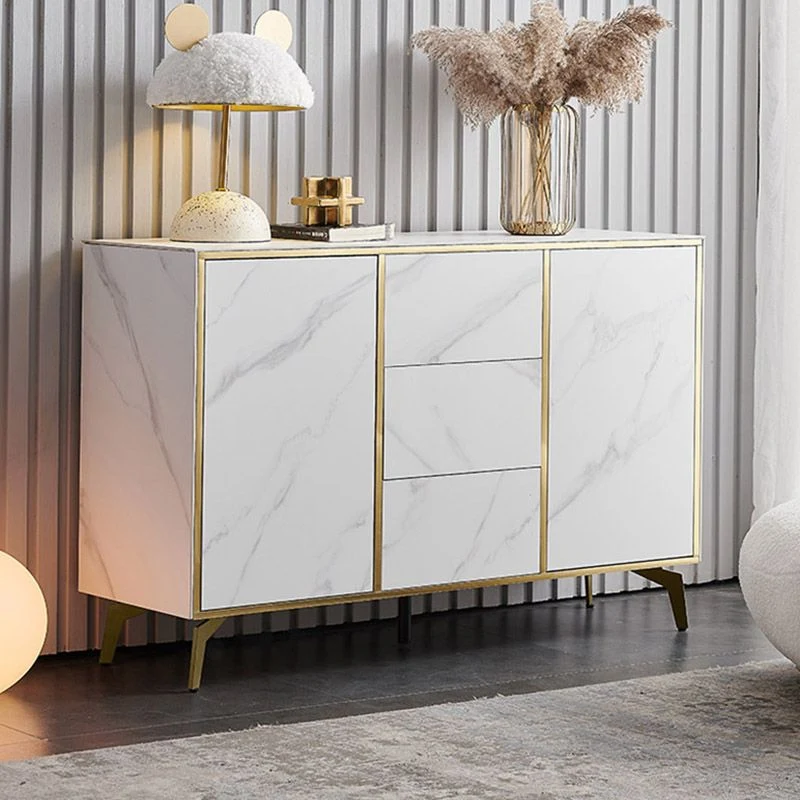 Uitschuifbaar Contemporary Sideboard Table 3 Drawer Sideboard Cabinet Kitchen 47l