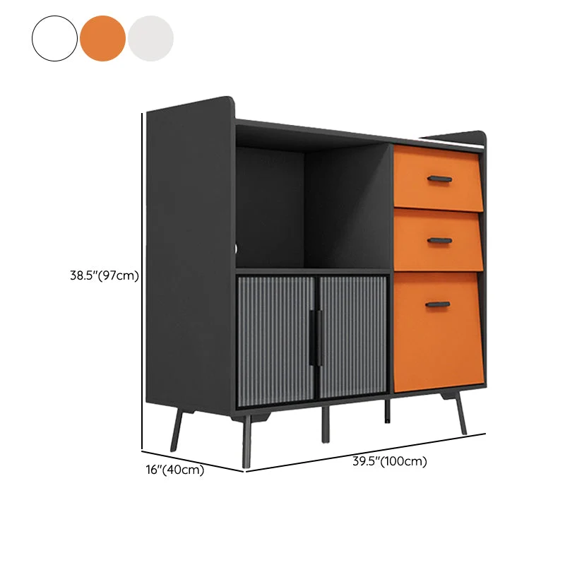 Uitschuifbaar Eigentijds Buffet Sideboard Stone Sideboard Cabinets and Cabinets 39l