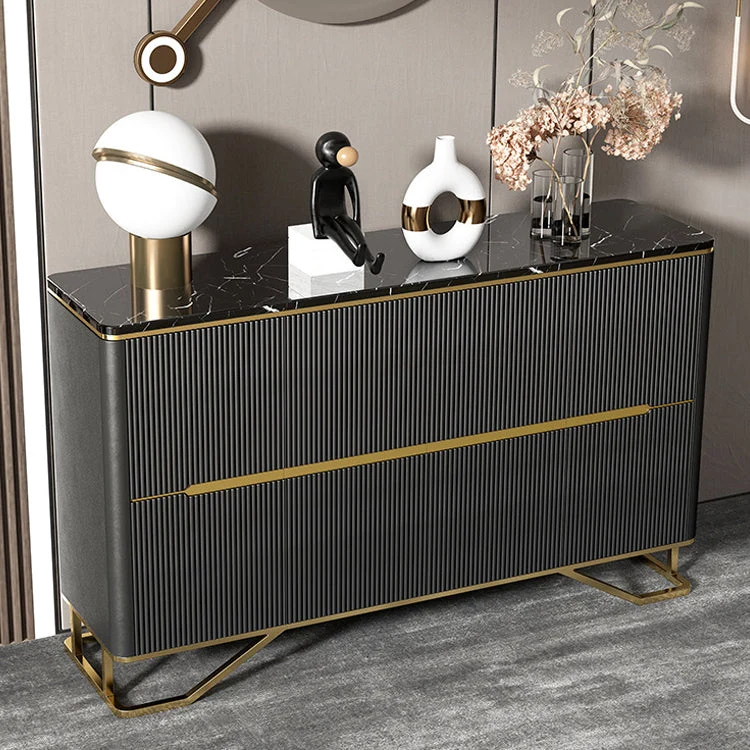Uitschuifbaar Glam Cabinets Dining Buffet 4-Door Buffet Sideboard Living Room 47l