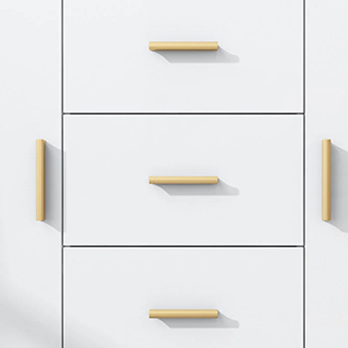 Uitschuifbaar Glam Sideboard Stone Top Sideboard Door and Drawer Kitchen 39l