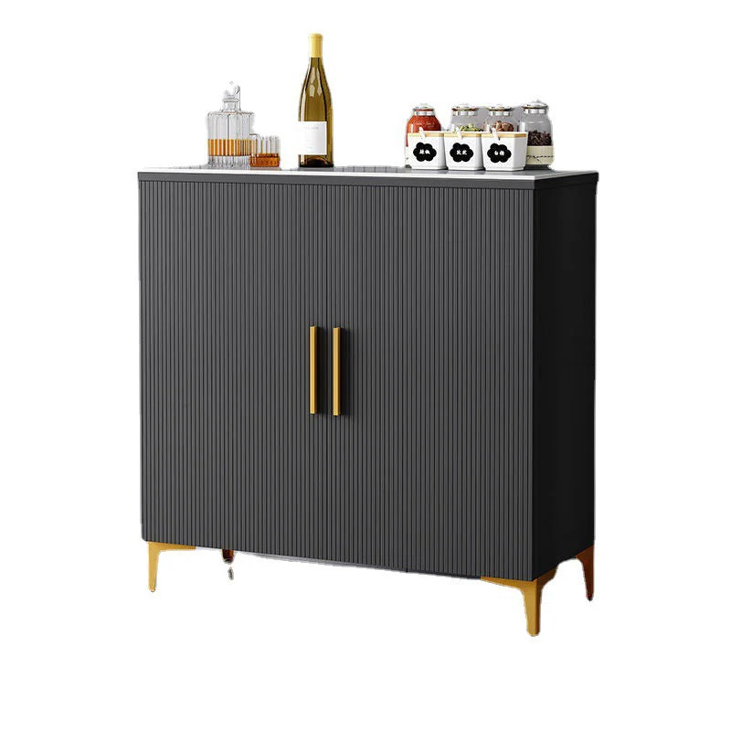 Uitschuifbaar Glam Style Buffet Sideboard Sintered Stone Top Sideboard Door 24l