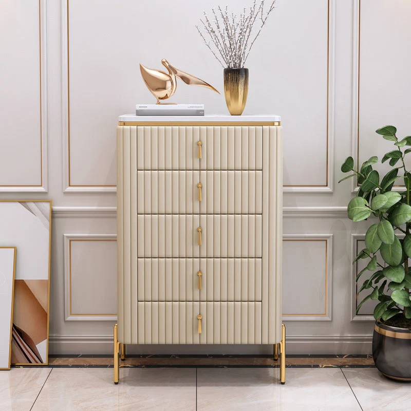 Uitschuifbaar Ivoor Sideboard Modern Stone Buffet Drawer Dining Room