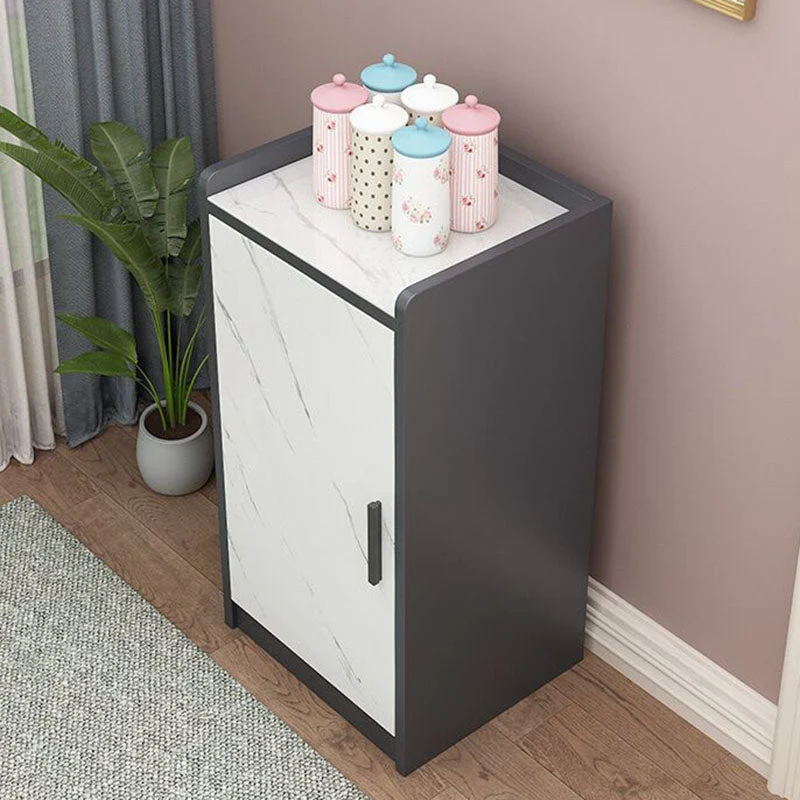 Uitschuifbaar Matte Finish Indoor Dining Server Actueel Sideboard Dining Room Grey