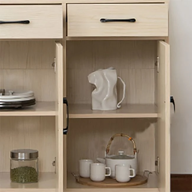 Wood Side Board Actueel Style Sideboard Drawers and Cabinets 24l
