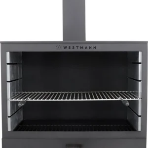 Westmann Barbecue en Open Haard Staal vuurkorf 50x90x160 cm WMLG868-B