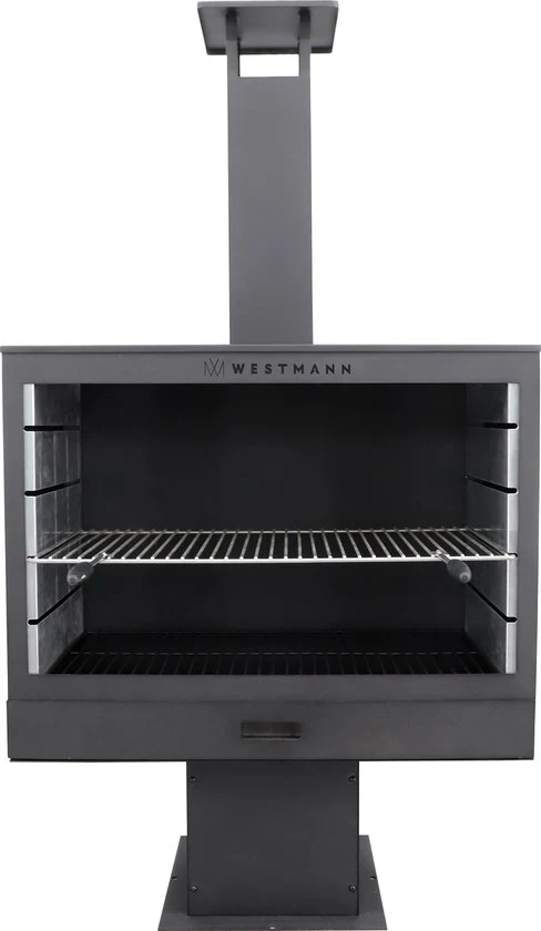 Westmann Barbecue en Open Haard Staal vuurkorf 50x90x160 cm WMLG868-B