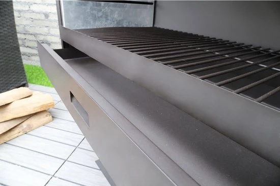 Westmann Barbecue en Open Haard Staal vuurkorf 50x90x160 cm WMLG868-B