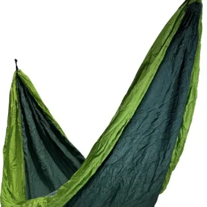4gardenz® Outdoor Hangmat – Parachutestof – 270 cm – Compact & Sterk - Groen
