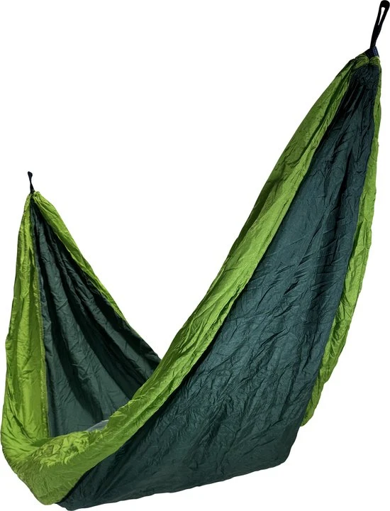 4gardenz® Outdoor Hangmat – Parachutestof – 270 cm – Compact & Sterk - Groen