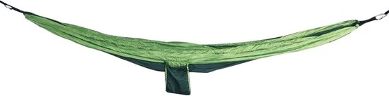 4gardenz® Outdoor Hangmat – Parachutestof – 270 cm – Compact & Sterk - Groen