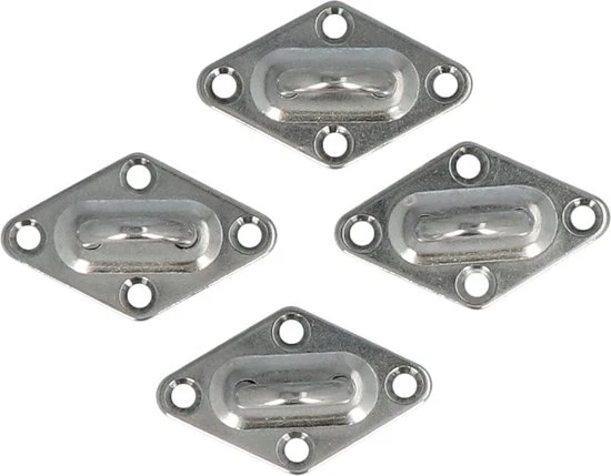 4gardenz® RVS Schaduwdoek-zonnedoek Montage set 6 mm