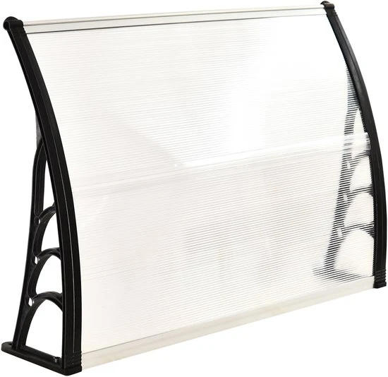 4goodz Deurluifel 120x75cm van transparant polycarbonaat