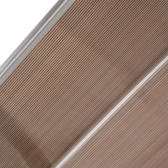 4goodz Deurluifel Afdak 75x195 cm - Overkapping polycarbonaat - Bruin