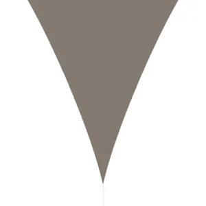 HanSe® Schaduwdoek Driehoek Gelijkbenig Waterdoorlatend 3,5x3,5x4,95 m
