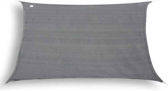 HanSe® Schaduwdoek Rechthoek Waterdoorlatend 6x8 m - zonnedoek