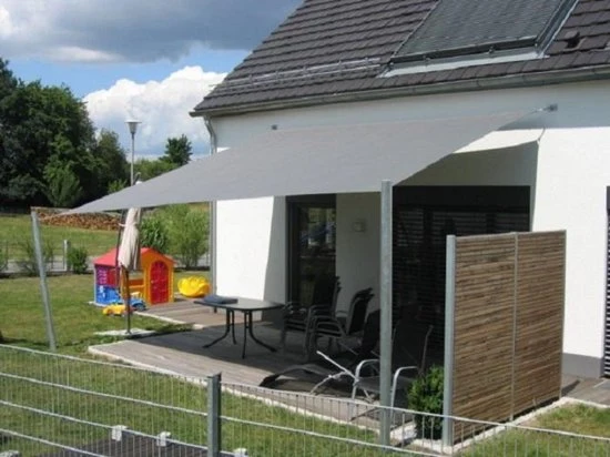 HanSe® Schaduwdoek Rechthoek Waterdoorlatend m - zonnedoek Grijs