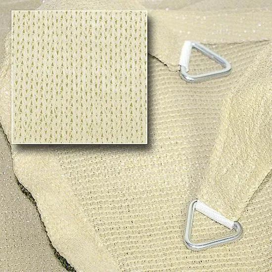 HanSe® Schaduwdoek Trapezium Waterdoorlatend 4-5x3 m